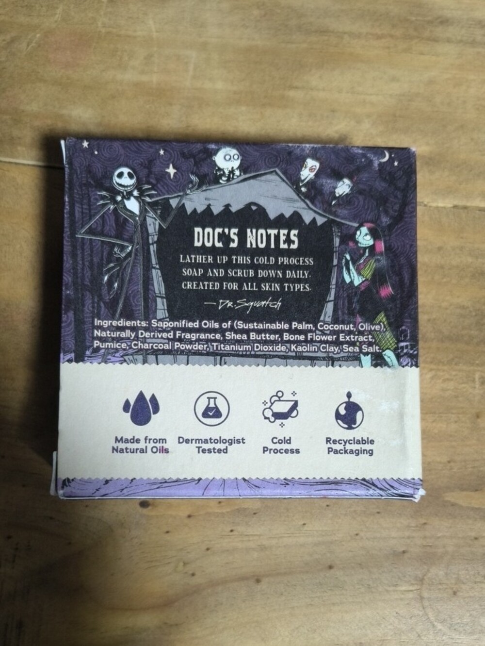 Doc's Notes Cold Process Soap - Purple, Cream - Picture 2 of 2